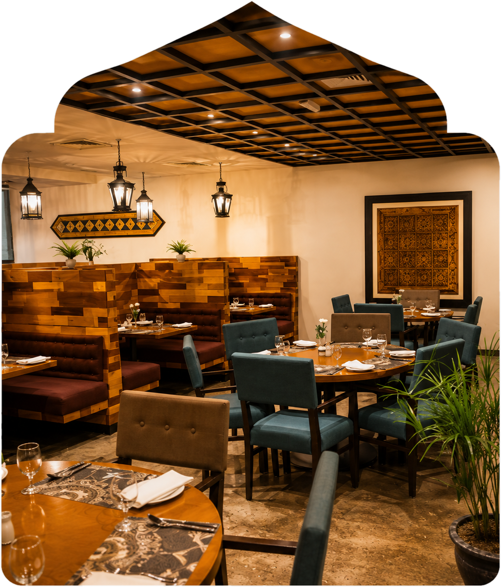 Private dining table